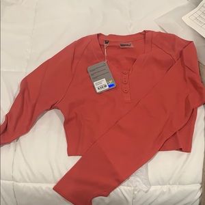 Gymshark legacy fitness long sleeve crop top